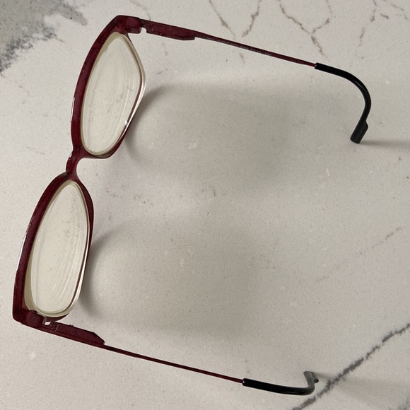 Fratelli Lozza Opti-Fashion Eyeglasses Frame Lonyl-Venus Iced Wine 57-18 140 - Picture 5 of 6